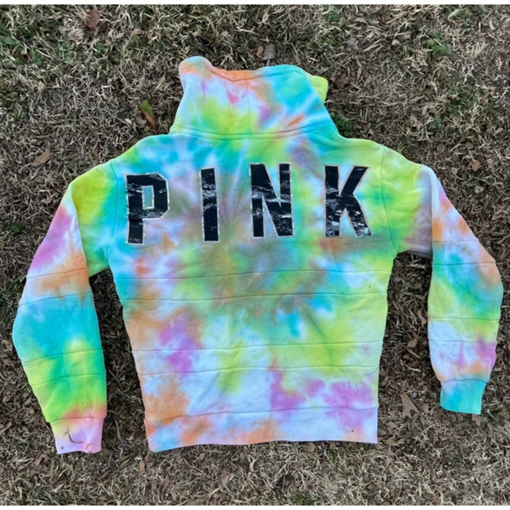 PINK Victoria's Secret Tie-Dye Sweatshirt